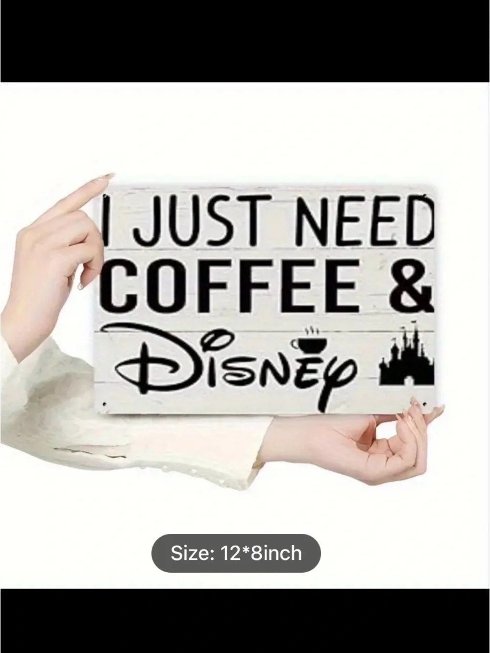 🌟Pick Any 2/$26 Sale Disney Coffee Sign